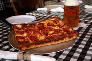 Buddy's Pizza with Beer